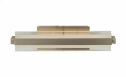 Fischer-Honsel LED-Wandleuchte, Nickel matt mit Dimmer -Innenleuchten Verkaufsladen 10689933 8 202203081236