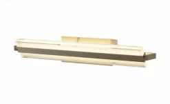 Fischer-Honsel LED-Wandleuchte, Nickel matt mit Dimmer | silberfarben -Innenleuchten Verkaufsladen 10689934 2 202203081236