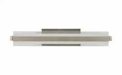 Fischer-Honsel LED-Wandleuchte, Nickel matt mit Dimmer | silberfarben -Innenleuchten Verkaufsladen 10689934 3 202203081236