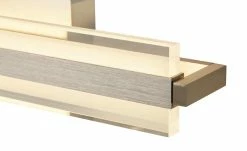 Fischer-Honsel LED-Wandleuchte, Nickel matt mit Dimmer | silberfarben -Innenleuchten Verkaufsladen 10689934 8 202203081236