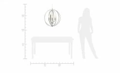 Trio Kronleuchter, 4-flammig chromfarben mit Strass -Innenleuchten Verkaufsladen 11680018 2 202002252238