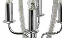 Trio Kronleuchter, 4-flammig chromfarben mit Strass -Innenleuchten Verkaufsladen 11680018 5 201901221135