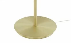 Trio Stehleuchte, 3-flammig, Messing-matt, Stoffschirm weiß | Goldfarben -Innenleuchten Verkaufsladen 11680028 8 202103052235