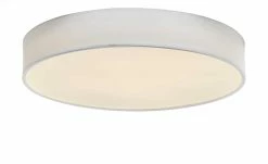 Trio LED-Deckenleuchte mit Stoffschirm