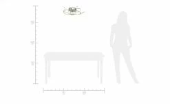 KHG LED-Deckenleuchte, 5-flammig, Chrom -Innenleuchten Verkaufsladen 11680374 1 202002252238