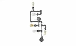 HOME STORY Decken-/ Wandleuchte, 5-flammig Pipe -Innenleuchten Verkaufsladen 11680435 3 202106142233