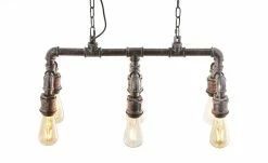 HOME STORY Pendelleuchte, 6-flammig, Schwarz -Innenleuchten Verkaufsladen 11680436 9 202012281333