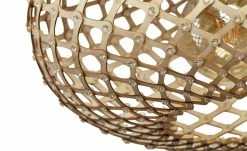 KHG Pendelleuchte, 1-flammig, nickel-matt/ holz -Innenleuchten Verkaufsladen 11680472 4 201911042249