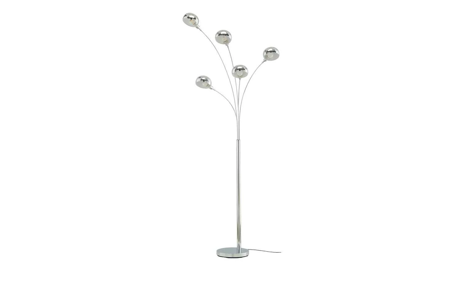 KHG Bogenleuchte, 5-flammig, chrom 6 KHG Bogenleuchte, 5-flammig, chrom – Bild 4