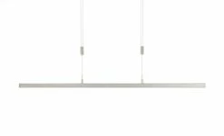 Fischer-Honsel LED-Pendelleuchte, Nickel-matt mit Dimmer -Innenleuchten Verkaufsladen 11680532 10 202202242232