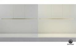 Fischer-Honsel LED-Pendelleuchte, Nickel-matt mit Dimmer