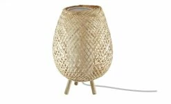 HOME STORY Tischleuchte, 1-flammig, Bambusoptik -Innenleuchten Verkaufsladen 11680543 1 201911152246