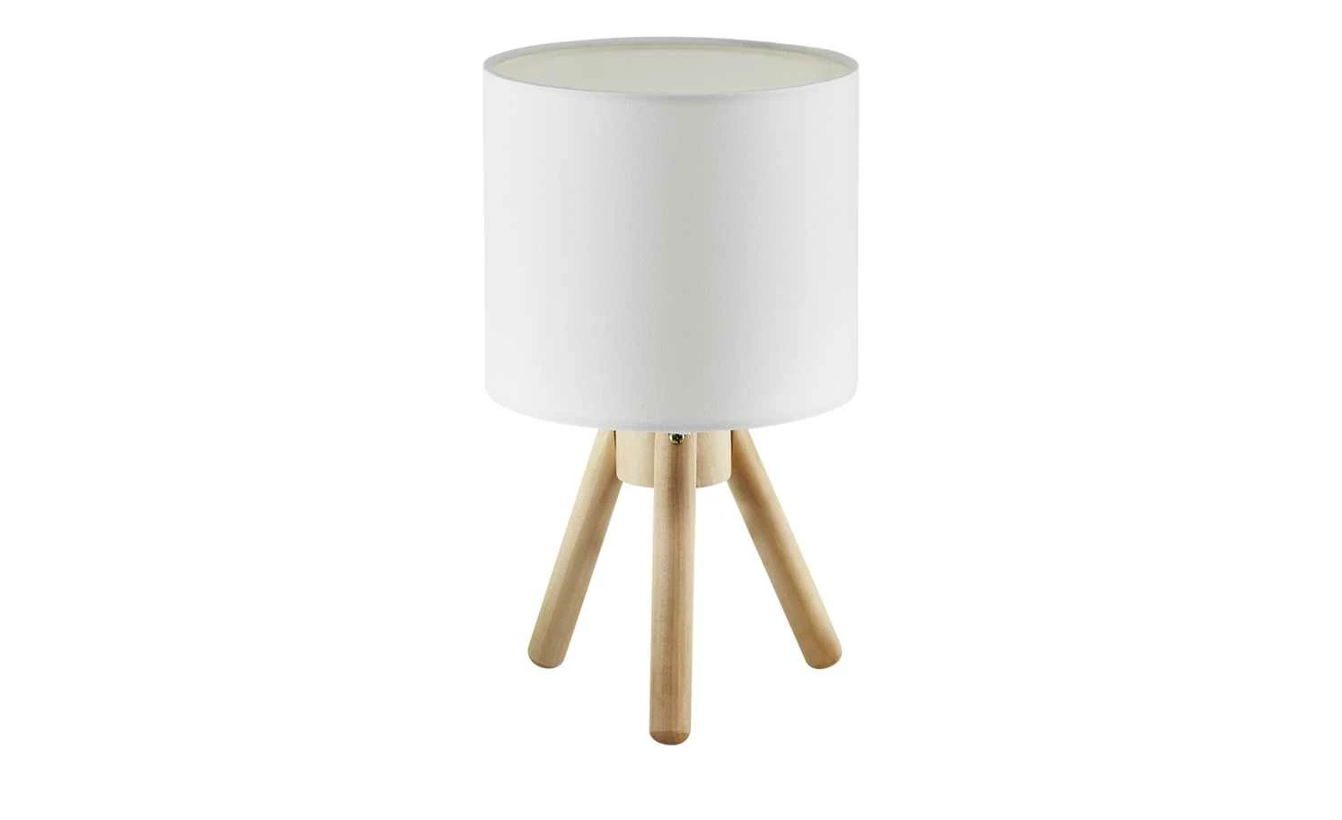 for friends Tischleuchte, 1-flammig, Stoffschirm weiß 4 for friends Tischleuchte, 1-flammig, Stoffschirm weiß – Bild 2
