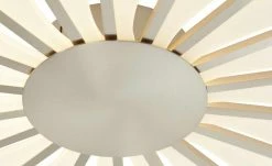 Meisterleuchten LED-Deckenleuchte, ´Sonne´ Nickel matt | Weiß, Nickel matt -Innenleuchten Verkaufsladen 11680565 2 202006091055