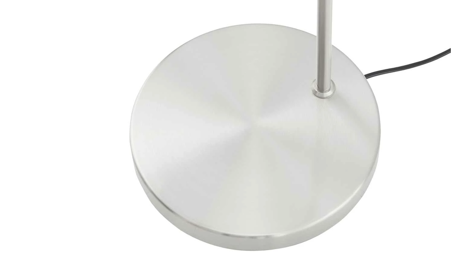 KHG Bogenleuchte, 1-flammig, Stoffschirm weiß 9 KHG Bogenleuchte, 1-flammig, Stoffschirm weiß – Bild 7