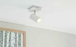 Trio Wand-/ und Deckenstrahler 1-flammig, weiß