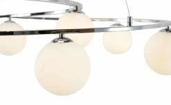 Meisterleuchten Pendelleuchte, 8-flammig, mit Glaskugeln -Innenleuchten Verkaufsladen 11680623 3 202106111240