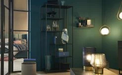 KHG Pendelleuchte, 1-flammig, altmessing mit Glaskugel