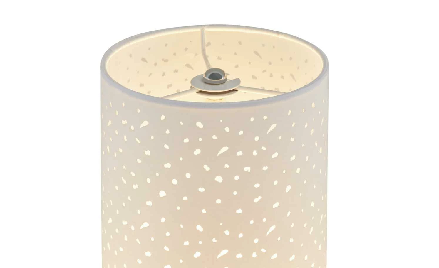 KHG Stehleuchte, 2-flammig, Stoffschirm weiß 7 KHG Stehleuchte, 2-flammig, Stoffschirm weiß – Bild 5