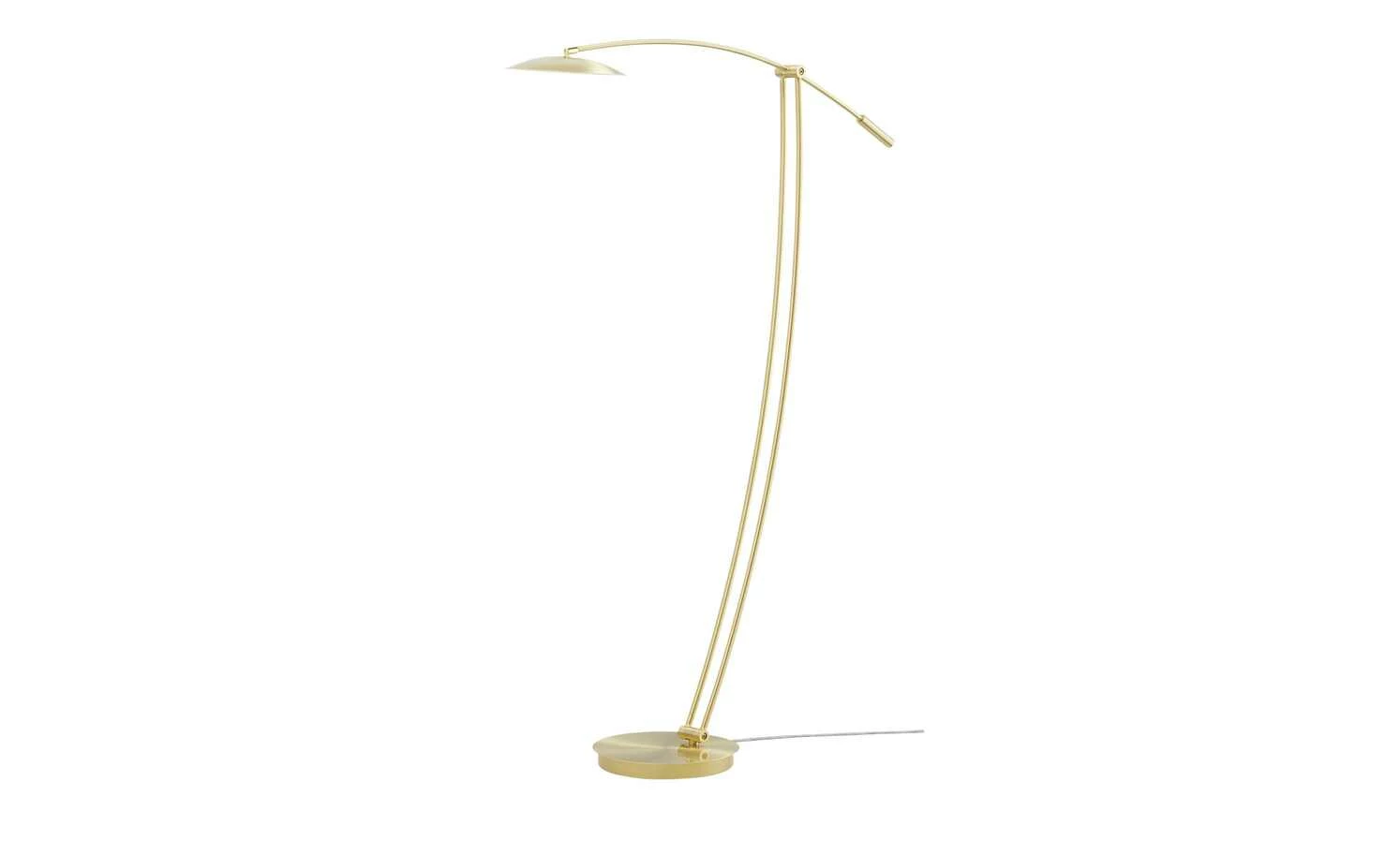 B-Leuchten LED-Stehleuchte messing matt mit Sensordimmer 6 B-Leuchten LED-Stehleuchte messing matt mit Sensordimmer – Bild 4