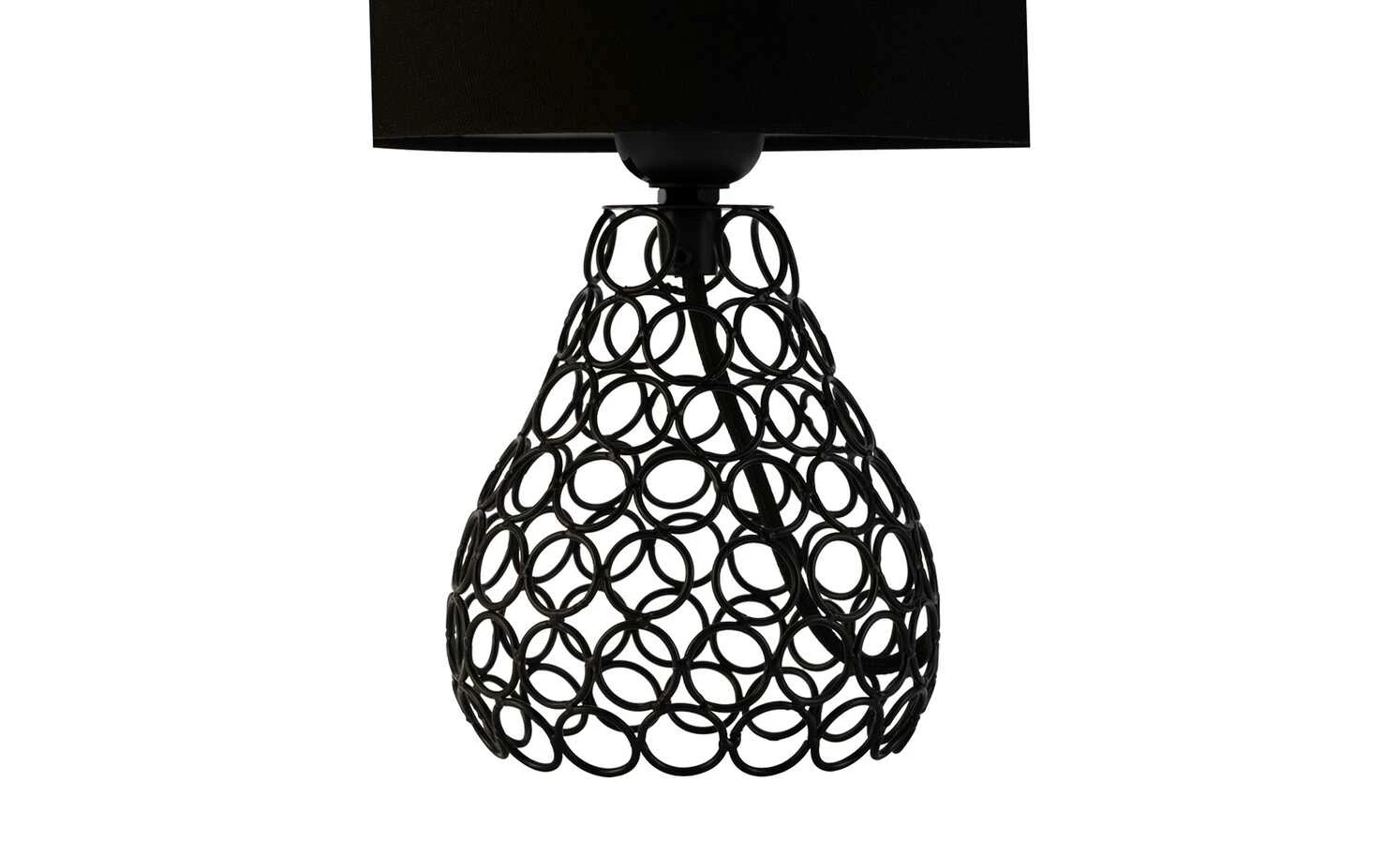 Tischleuchte, 1-flammig, Fuß Metallgestell 8 Tischleuchte, 1-flammig, Fuß Metallgestell – Bild 6