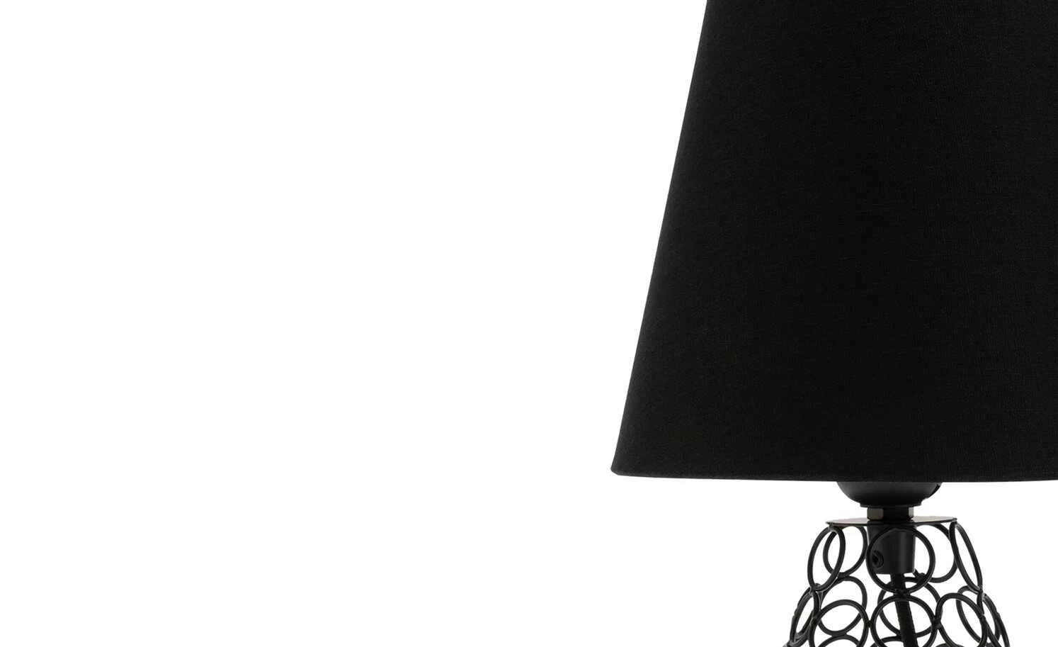 Tischleuchte, 1-flammig, Fuß Metallgestell 9 Tischleuchte, 1-flammig, Fuß Metallgestell – Bild 7