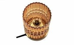 Tischleuchte, 1-flammig, Glas bernsteinstein -Innenleuchten Verkaufsladen 11684107 3 202201172239