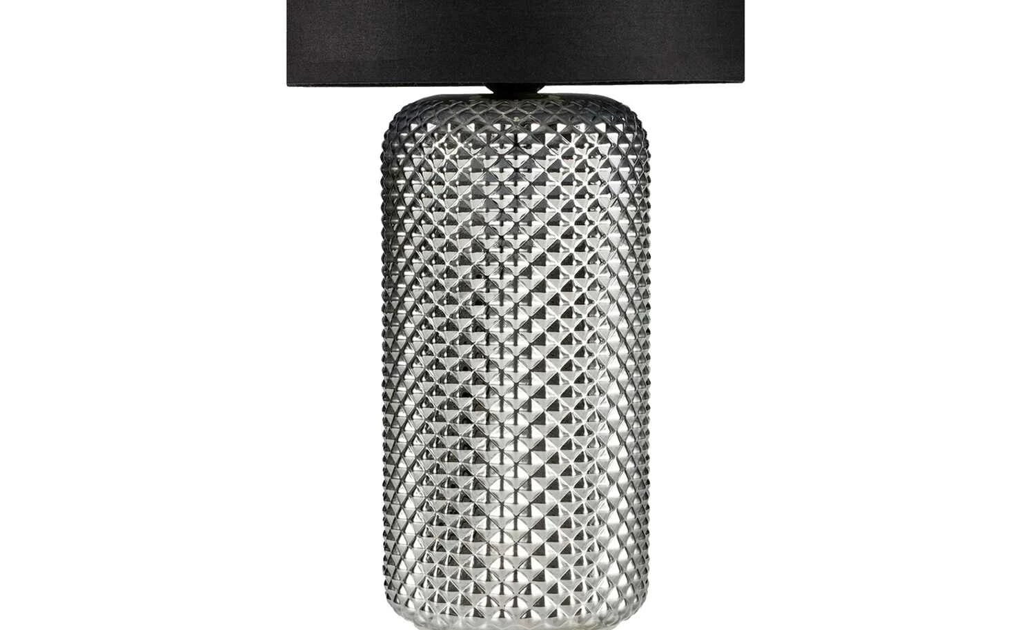 Tischleuchte, 1-flammig, Rauchglas und Stoff 8 Tischleuchte, 1-flammig, Rauchglas und Stoff – Bild 6