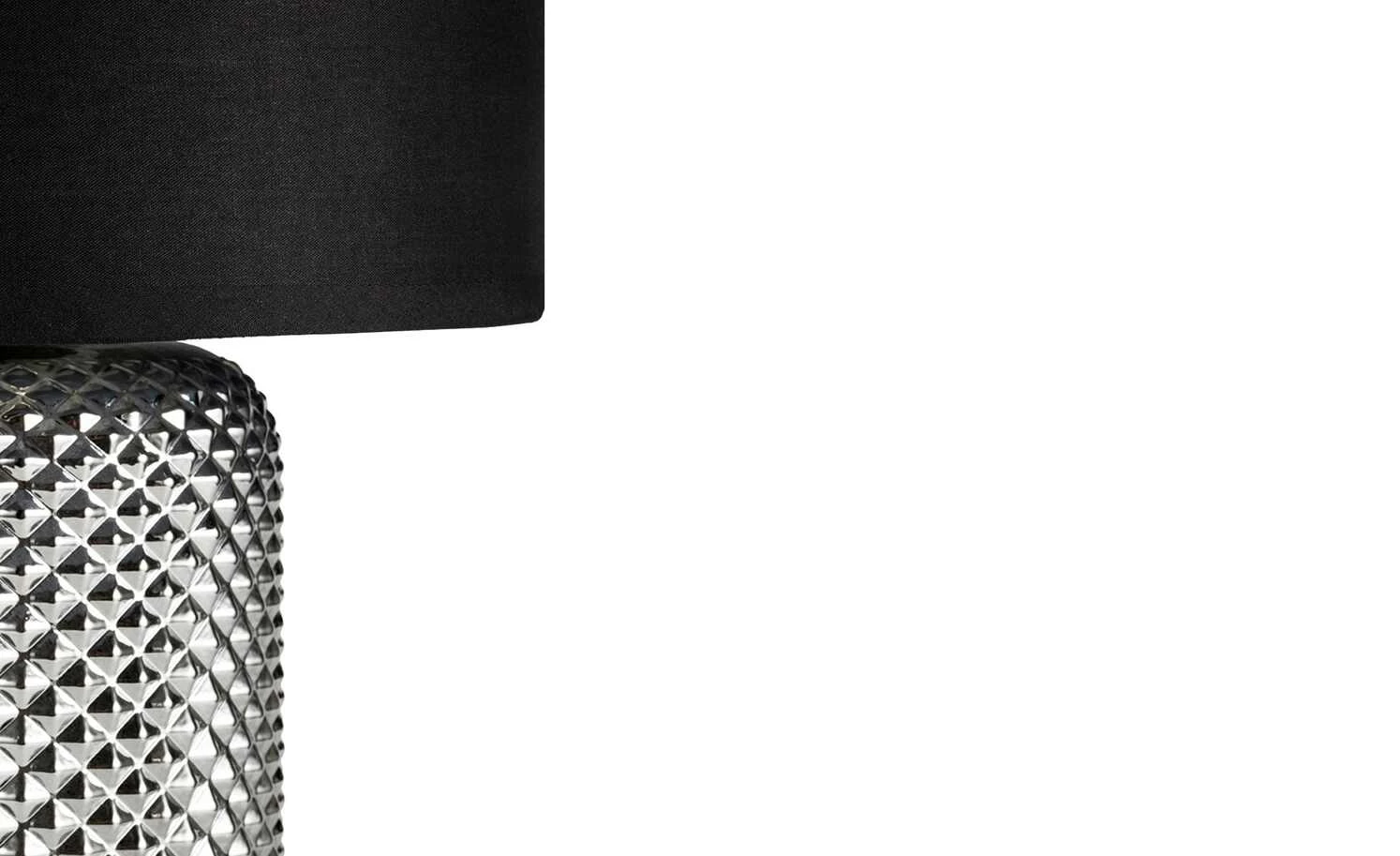 Tischleuchte, 1-flammig, Rauchglas und Stoff 10 Tischleuchte, 1-flammig, Rauchglas und Stoff – Bild 8