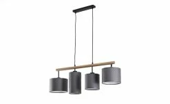 Pendelleuchte, 4-flammig, Stoffschirme grau -Innenleuchten Verkaufsladen 11684399 5 202002032237