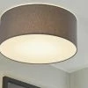 LED-Deckenleuchte, 1-flammig, Stoff grau -Innenleuchten Verkaufsladen 11684414 2 202006091054