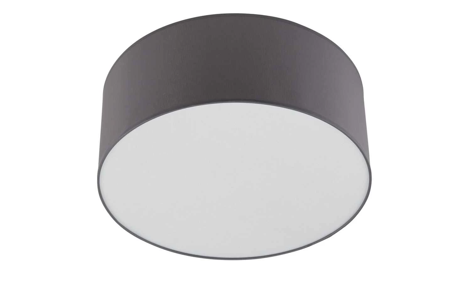 LED-Deckenleuchte, 1-flammig, Stoff grau 4 LED-Deckenleuchte, 1-flammig, Stoff grau – Bild 2