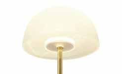 KHG LED-Tischleuchte, 1-flammig, messing/ Alabasterglas -Innenleuchten Verkaufsladen 11684506 4 202201102232