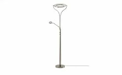 Meisterleuchten LED-Deckenfluter, 2-flammig, schwarz/chrom