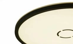 LED-Deckenleuchte, schwarz mit Hintergrundbeleuchtung -Innenleuchten Verkaufsladen 11684568 4 202009012246