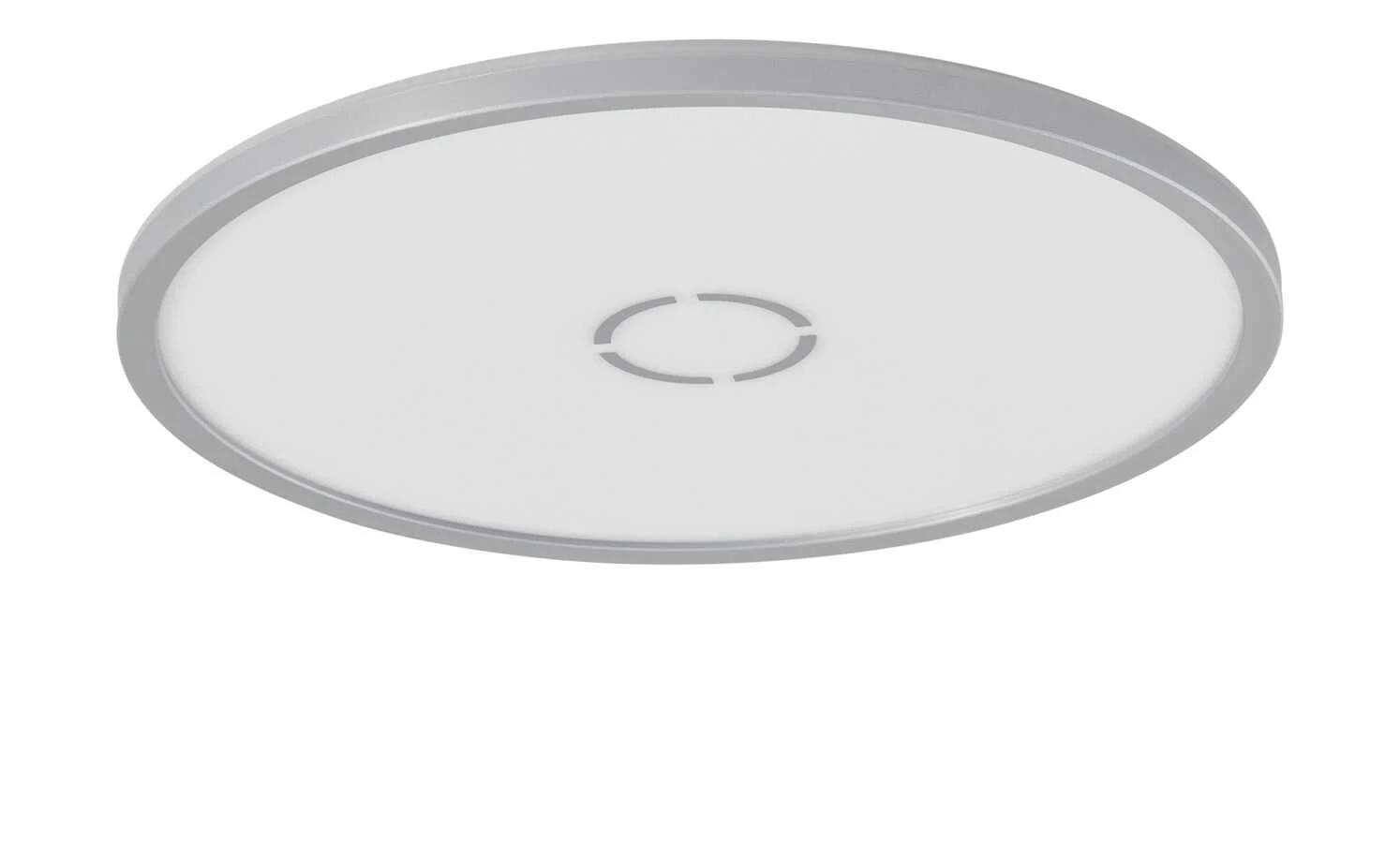 LED-Deckenleuchte, silber mit Hintergrundbeleuchtung | silberfarben 4 LED-Deckenleuchte, silber mit Hintergrundbeleuchtung | silberfarben – Bild 2