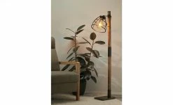 Stehleuchte, 1-flammig, Holz/ Metall schwarz -Innenleuchten Verkaufsladen 11684605 6 202001082240