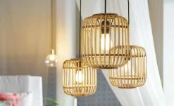 Pendelleuchte, 1-flammig, Holzlamellen -Innenleuchten Verkaufsladen 11684608 2 202106141243