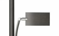 B-Leuchten LED-Deckenfluter, 2-flammig, Anthrazit eloxiert, Kopf schwenkbar -Innenleuchten Verkaufsladen 11684811 10 202112021236