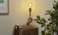 Paul Neuhaus Tischleuchte, 1-flammig, Seil