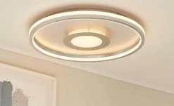 Fischer-Honsel LED-Deckenleuchte, chrom/alu, `groß` -Innenleuchten Verkaufsladen 11684918 5 202103052235