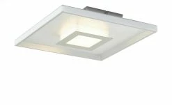 Fischer-Honsel LED-Deckenleuchte, chrom/alu, `Quadrat´ -Innenleuchten Verkaufsladen 11684919 2 202101082255