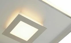 Fischer-Honsel LED-Deckenleuchte, chrom/alu, `Quadrat´ -Innenleuchten Verkaufsladen 11684919 5 202101082255