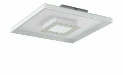 Fischer-Honsel LED-Deckenleuchte, chrom/alu, `Quadrat´ -Innenleuchten Verkaufsladen 11684919 8 202101182237