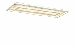 Fischer-Honsel LED-Deckenleuchte, chrom/alu, `Rechteck` -Innenleuchten Verkaufsladen 11684920 4 202101082255