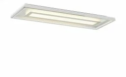 Fischer-Honsel LED-Deckenleuchte, chrom/alu, `Rechteck` -Innenleuchten Verkaufsladen 11684920 5 202101082255