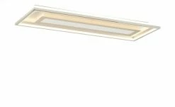 Fischer-Honsel LED-Deckenleuchte, chrom/alu, `Rechteck` -Innenleuchten Verkaufsladen 11684920 6 202101082255