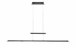 Fischer-Honsel Pendelleuchte, 1-flammig, schwarz/ Rauchglas -Innenleuchten Verkaufsladen 11684924 3 202003102234