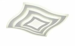 Fischer-Honsel LED-Deckenleuchte weiß ´quadratisch geschwungen` -Innenleuchten Verkaufsladen 11684926 3 202109231234