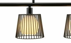 Pendelleuchte, 4-flammig, Draht/schwarz -Innenleuchten Verkaufsladen 11684955 4 202006241219